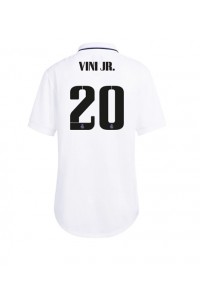 Fotbalové Dres Real Madrid Vinicius Junior #20 Dámské Domácí Oblečení 2022-23 Krátký Rukáv